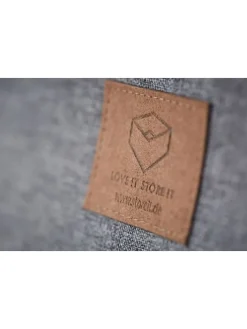 2er-Set: Organizer in Grau - (B)30 x (H)15 x (T)15 cm