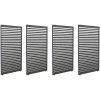 4er-Set Paneele für Pergola 46, Anthrazit