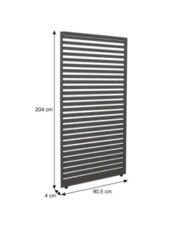 4er-Set Paneele für Pergola 46, Anthrazit