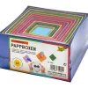 12er-Set Pappboxen "RAINBOW" in Bunt