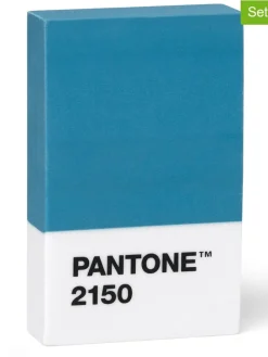 2er-Set: Radiergummis in Blau - (L)2,7 x (B)1,7 cm