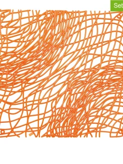 4er-Set: Raumteiler in Orange - (L)27 x (B)27 cm