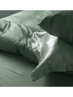 2er-Set: Satin-Kissenhüllen 