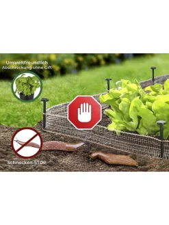 2er-Set: Schnecken-Stopp in Braun - (L)160 cm