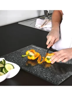 2er-Set: Schneidebretter in Schwarz