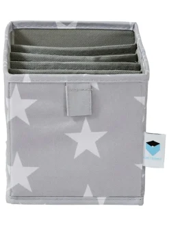 2er-Set: Schubladenorganizer in Grau - (B)15 x (H)15 x (T)30 cm