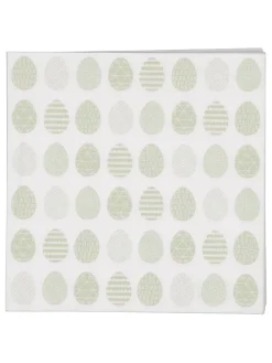 2er-Set: Servietten "Pure Easter Eggs" in Weiß - 2x 20 Stück