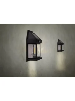 2er-Set Solar-Wandleuchte 
