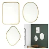 3er-Set: Spiegel in Gold