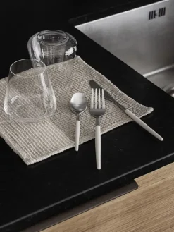 2er-Set: Spültücher "Gano" in Creme/ Beige - (L)25 x (B)25 cm