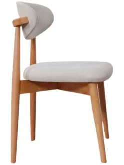 2er-Set: Stühle in Grau/ Hellbraun - (B)44 cm - (H)81 cm