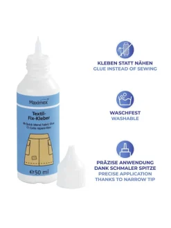 2er-Set. Textil-Flickmittel 