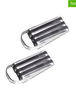 2er-Set: Türstopper in Silber
