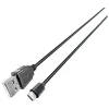 2er-Set: USB-A-USB Typ-C-Kabel in Schwarz