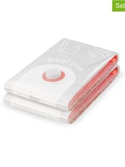 2er-Set: Vakuumbeutel in Weiß - (L)40 x (B)60 cm