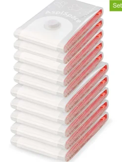 10er-Set: Vakuumbeutel in Weiß