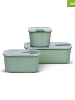 3er-Set: Vorratsbehälter in Grün