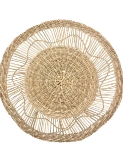 3er-Set: Wanddekore in Beige