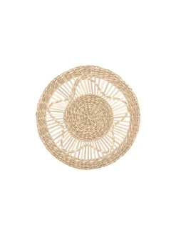 3er-Set: Wanddekore in Beige