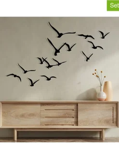 11er-Set: Wanddekore "Migration"
