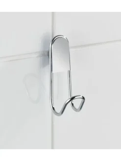 2er-Set: Wandhaken ''Classic'' in Silber - (L)9 cm
