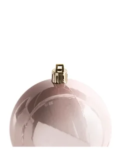 114er-Set Weihnachtsbaumkugeln GJENDE in Rosa/Gold