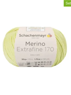 10er-Set: Wollgarne ''Merino Extrafine 170'' in Gelb - 10x 50 g