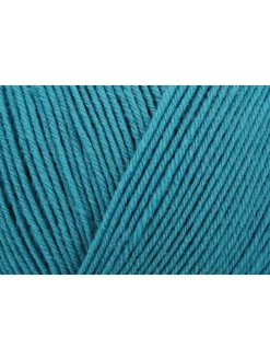 5er-Set: Wollgarne ''Premium Pure'' in Türkis - 5x 100 g