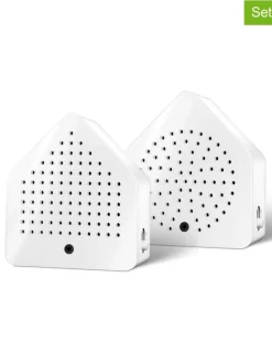 2er-Set: Zirpyboxen in Weiß - (B)7 x (H)7,7 x (T)4 cm