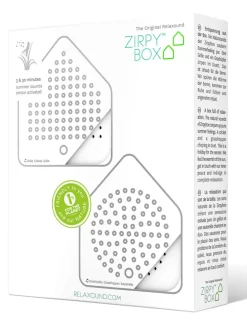 2er-Set: Zirpyboxen in Weiß - (B)7 x (H)7,7 x (T)4 cm