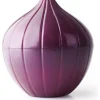 2er-Set: Zwiebel-Frischhalteboxen in Lila - (H)12 x Ø 11 cm