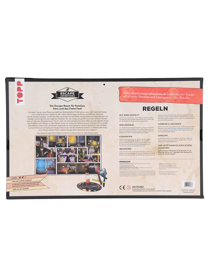 Escape-Adventures-Adventskalender "Der mystische Express" - ab 10 Jahren