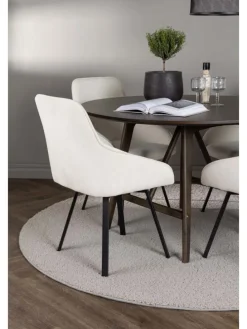 Essgruppe Kaseindon 5 (5-teilig) Braun 100 x 100 cm