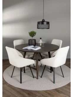 Essgruppe Kaseindon 5 (5-teilig) Braun 100 x 100 cm