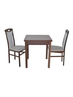 Essgruppe (3teilig) Leander III in hellgrau