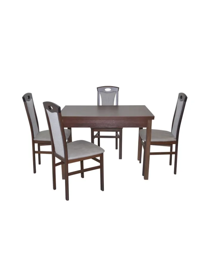 Essgruppe (5teilig) Sandra 5 in hellgrau