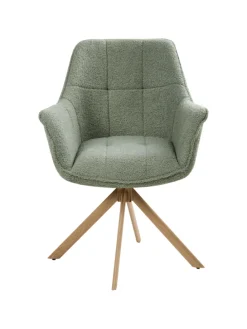 Esszimmerstuhl HAYDEN in Grün/Braun - (W) 64 x (H) 85 x (L) 69 cm