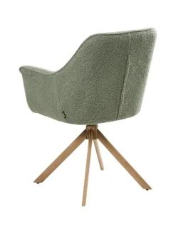 Esszimmerstuhl HAYDEN in Grün/Braun - (W) 64 x (H) 85 x (L) 69 cm