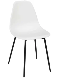 Esszimmerstuhl in Weiß - (B)50,7 x (H)84,8 x (T)45,5 cm