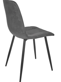 Esszimmerstuhl ''Mateo'' in Grau - (B)45 x (H)88 x (T)52 cm