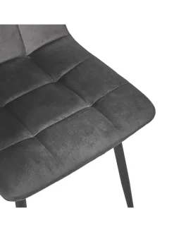 Esszimmerstuhl ''Mateo'' in Grau - (B)45 x (H)88 x (T)52 cm