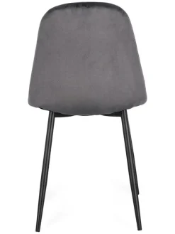 Esszimmerstuhl ''New Irelia'' in Grau - (B)44 x (H)84 x (T)53 cm