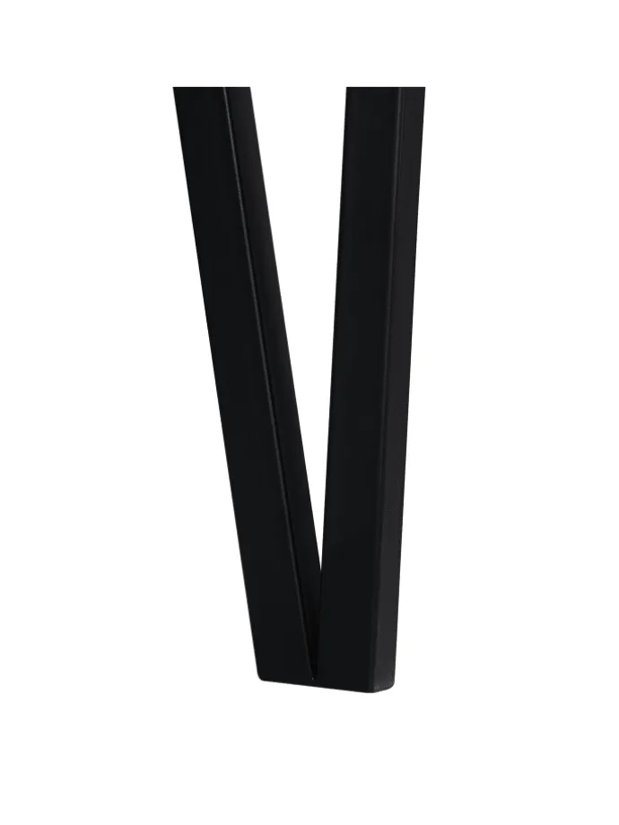 Esszimmertisch ADENA in Braun/Schwarz - (W) 90 x (H) 75 x (L) 150 cm