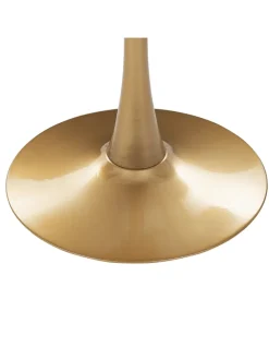 Esszimmertisch BOCA in Weiß/Gold - (W) 90 x (H) 74 x (L) 90 cm