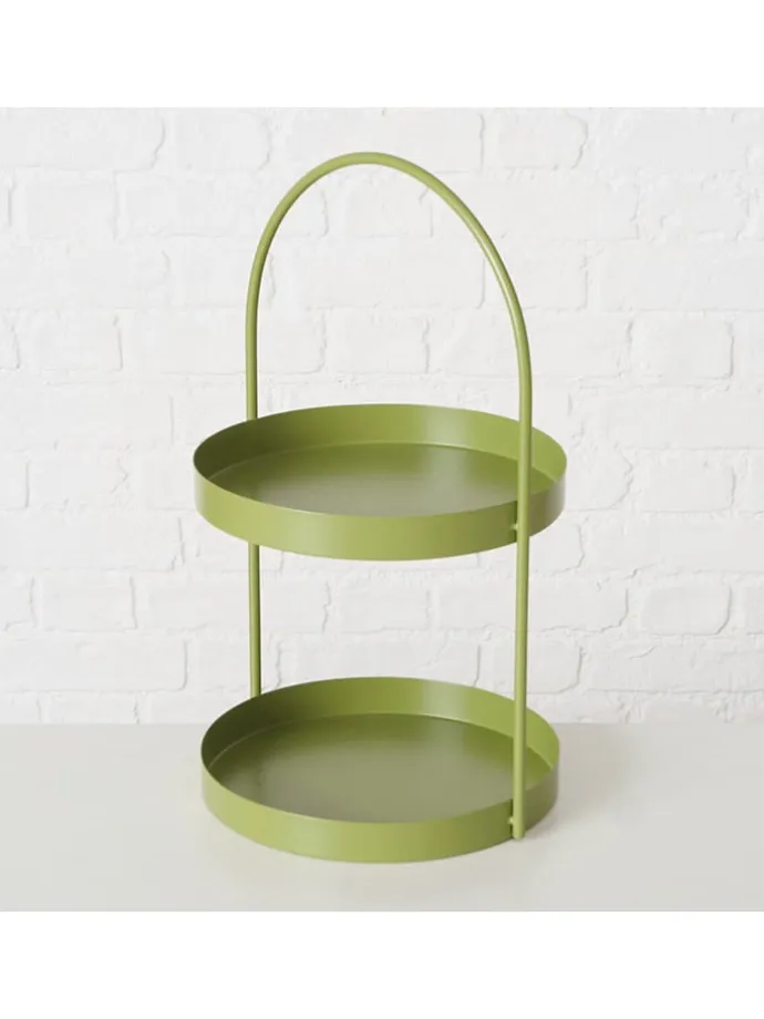 Etagere "Joko" in Grün - (H)45 cm