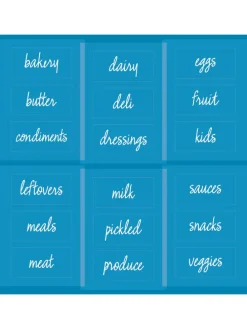 Etiketten "The Home Edit" in Transparent - 18 Stück