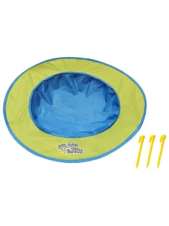 Faltbarer Sand- und Wasserpool in Grün/ Blau - Ø55 cm - ab 2 Jahren