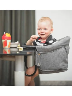 Faltbarer Tischsitz inkl. Tasche - Melange in grau