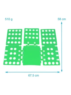 Faltbrett Kleiderfalthilfe in Grün