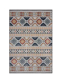 Farbenfroher UV-beständiger Terrassen-Teppich